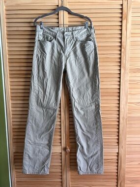 Men’s Levi's 514 Straight-Leg Jeans in Light Khaki 32x34